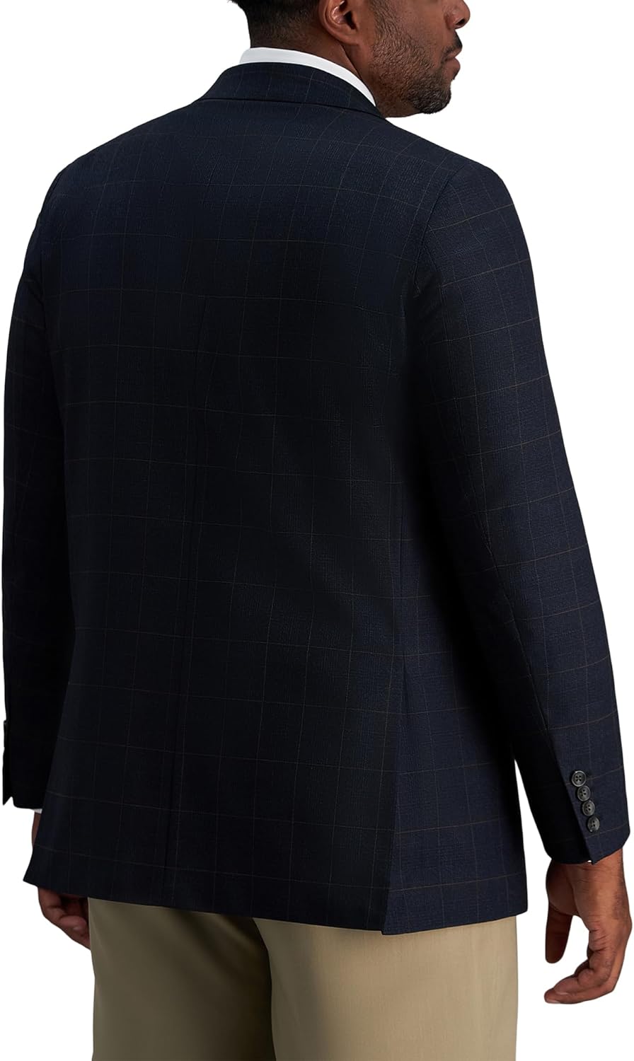 Haggar Mens Men's Jmh Premium Stretch Tailored Fit Subtle Pattern Sport Coats - Image 2
