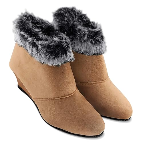 1.5 inch heel boots womens