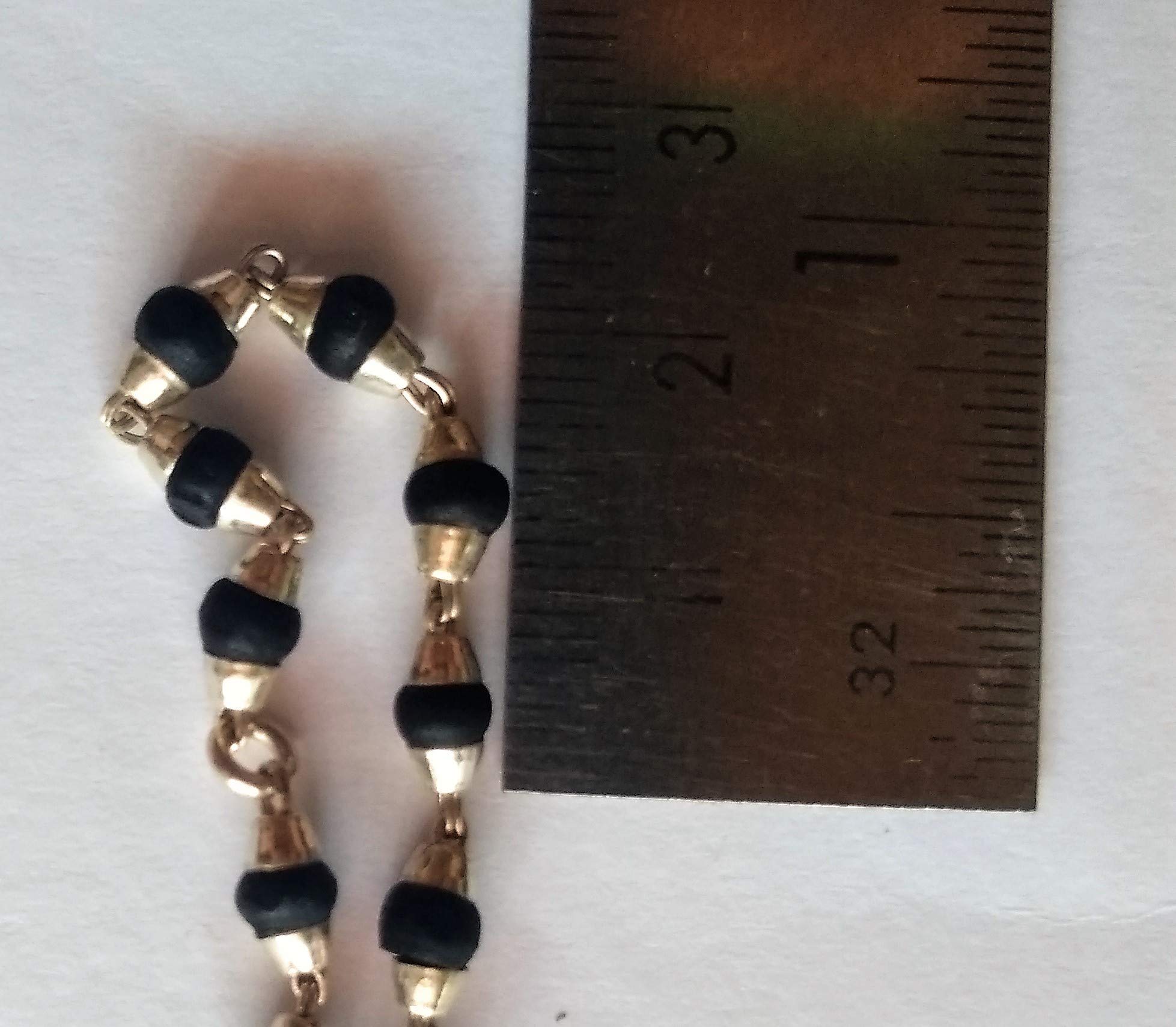 Apnisanskriti Lab Certified White Tulsi Mala In Silver Designer