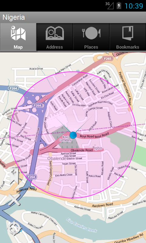 Nigeria Offline Travel Map: Maps For You:Amazon.com:Appstore for Android