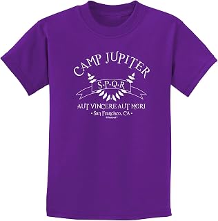 Camp Jupiter - SPQR Banner Childrens Dark T-Shirt