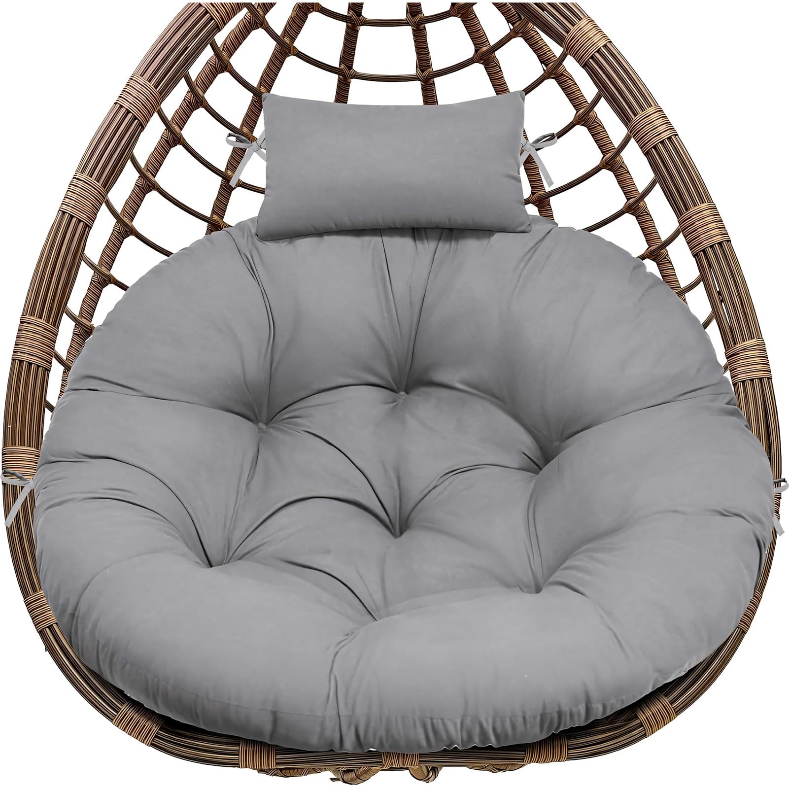 Coussin de Chaise Suspendue Imperméable et Confortable pour l'Extérieur