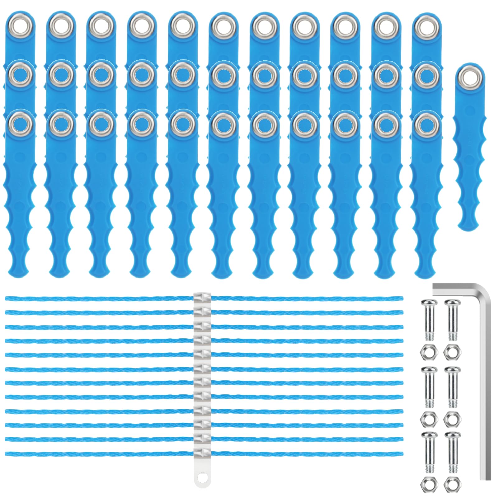 Kit de coupe Quickload 34 pièces avec ligne 0,3 cm pour redonner du punch à votre débroussailleuse