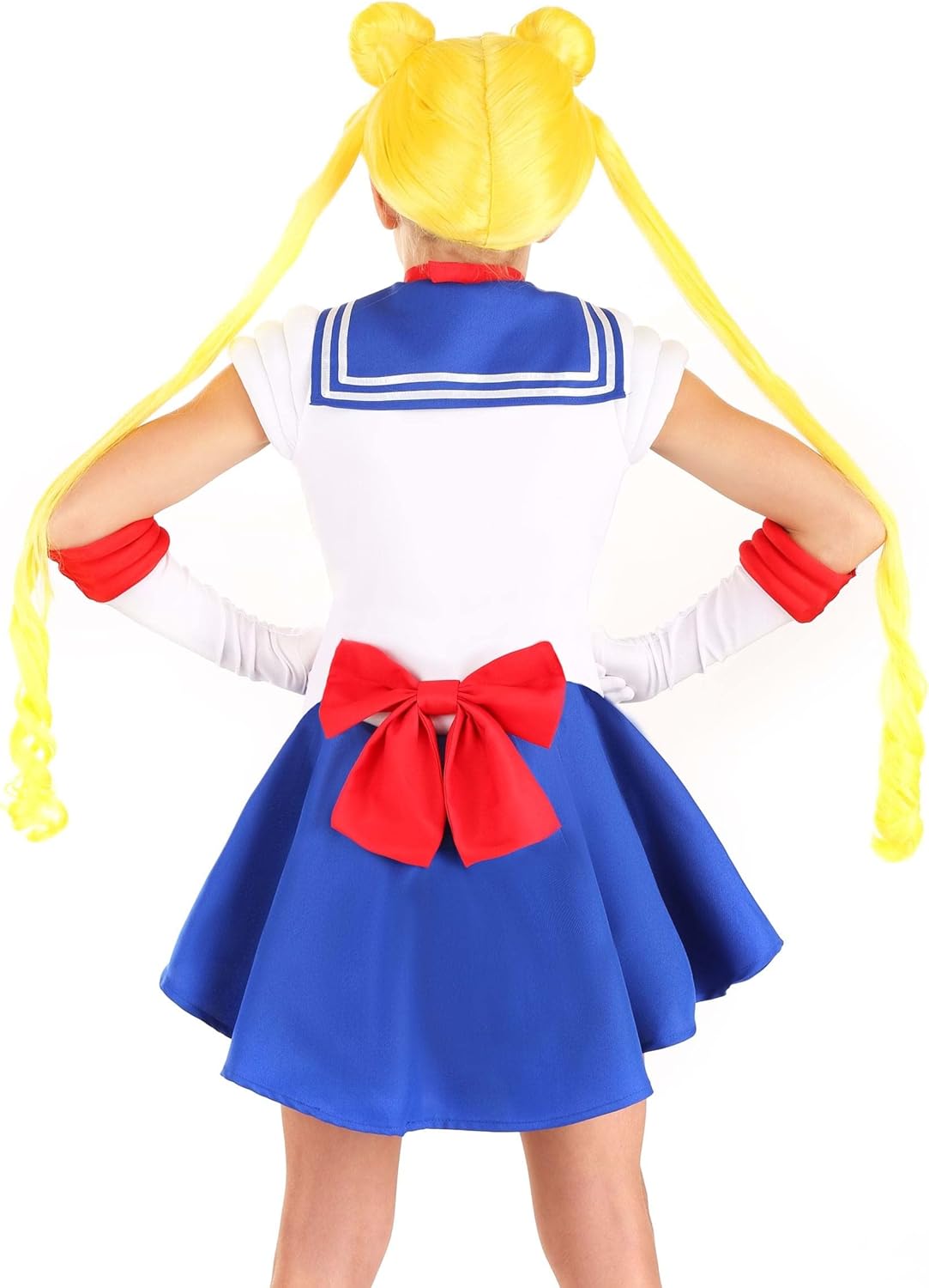 Kids Sailor Moon Costume Dress for Dress Up Play Pretend | Anime Cartoon Character Halloween Cosplay Outfit - Image 3