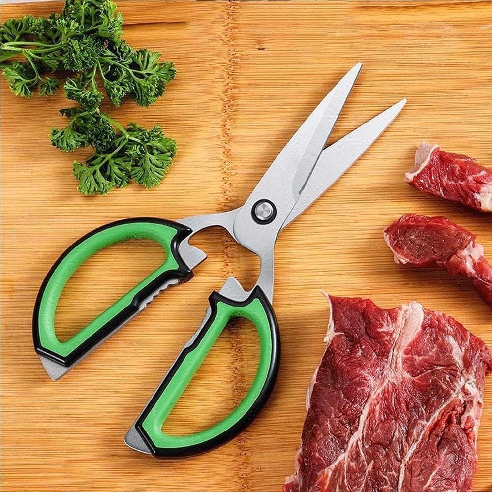 Professional Kitchen Scissors, Heavy Duty Utility Come Apart Shears for Chicken, Meat, Food, Vegetables
