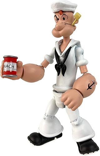 Boss Fight Studio Popeye Classics Popeye - Figura de acción a escala 112, multicolor