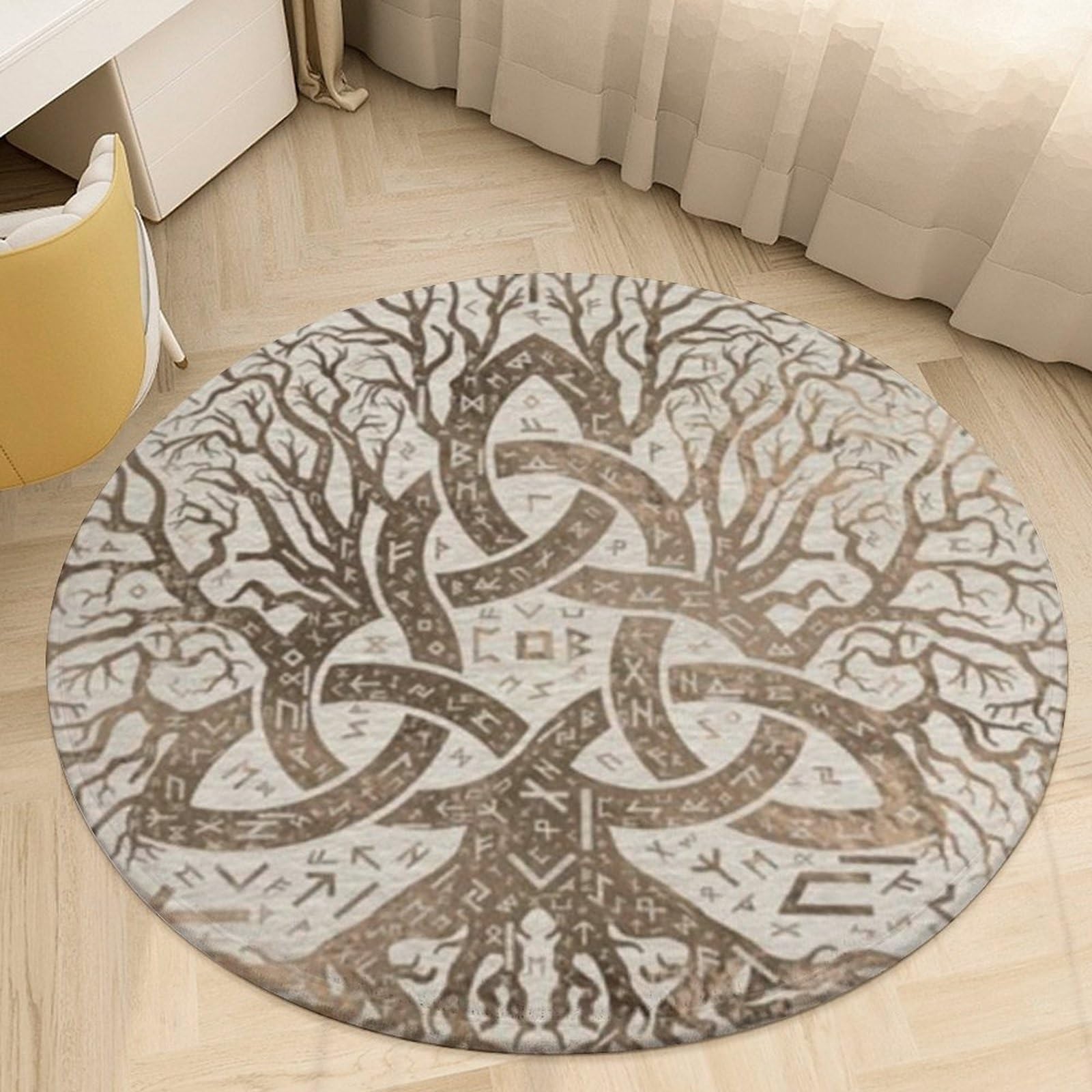 Tapis flanelle Viking antidérapant et lavable pour éviter les glissades