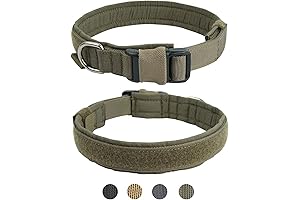 EXCELLENT ELITE SPANKER Soft Dog Collar with Velcro for Small Dogs and Puppies