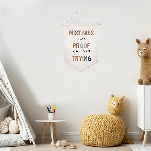 Miniatura 62 de Classroom Wall Hanging Banner Poster Therapy Office Decor Calm Down Corner School Counselor Mental Health Growth Mindset Poster Anxiety Educational