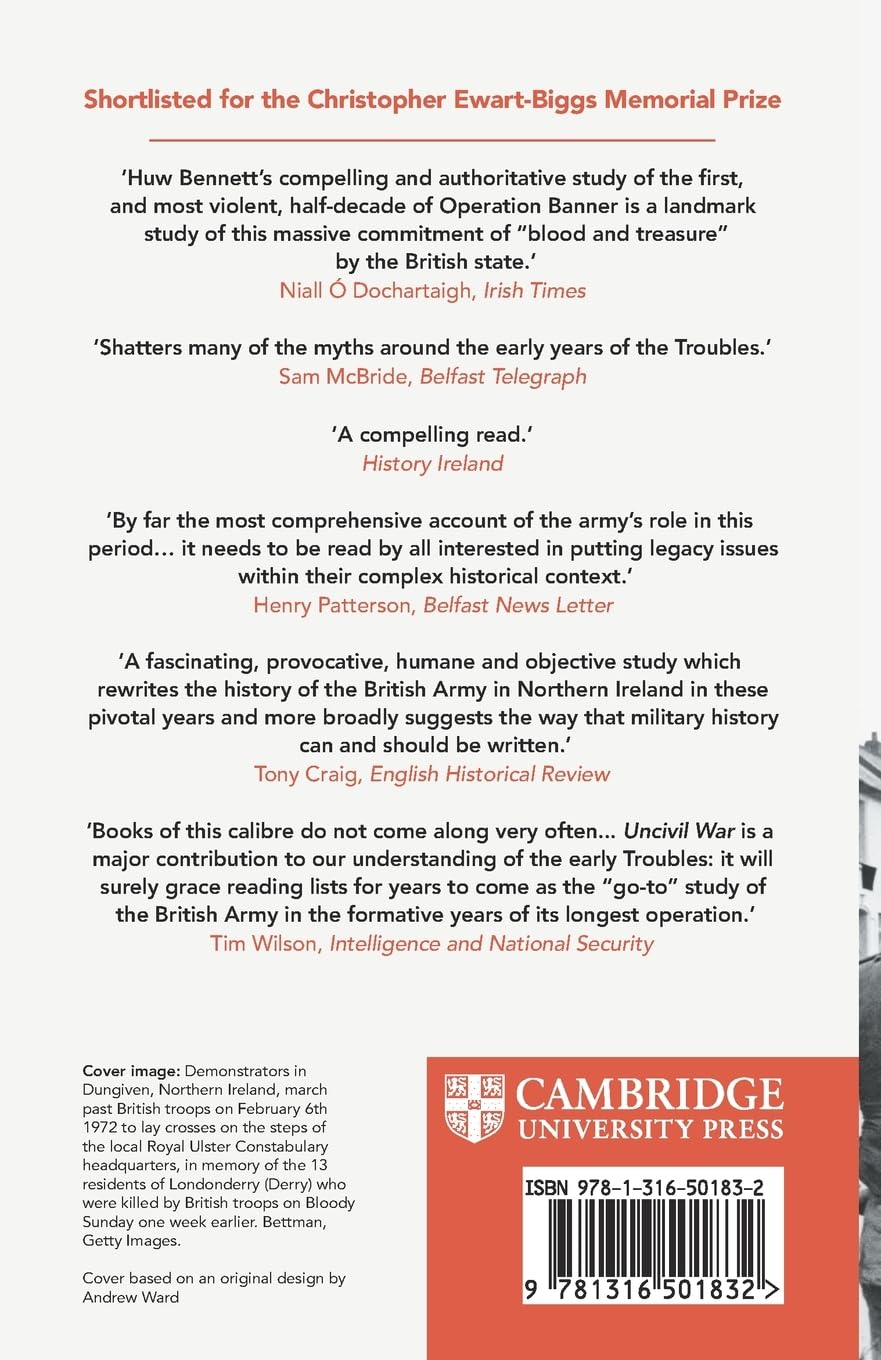 Uncivil War: The British Army and the Troubles, 1966–1975