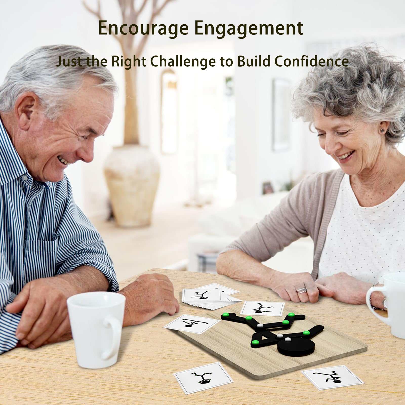 Jeu Assorti pour Adultes avec activités de démence, activités de démence pour Personnes âgées, Produits Alzheimer pour Personnes âgées, boîtes occupées pour Patients atteints de démence,