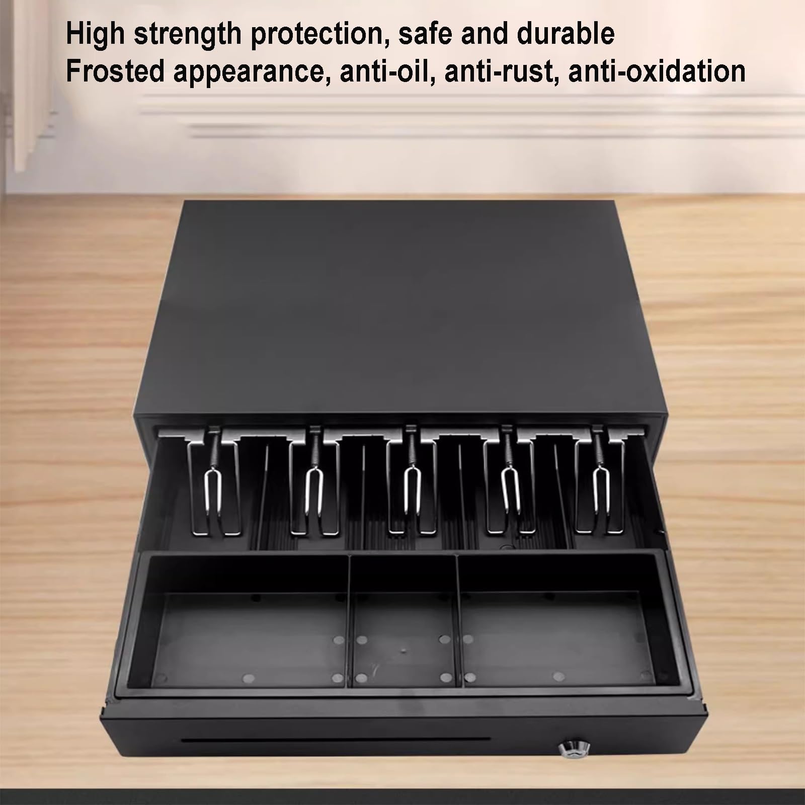 Kassenbox, Kassenschublade, manuelles Aufdrücken der Kassenschublade for kleine Unternehmen des Kassensystems