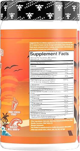 Miniatura 2 de Frontline FORMULATIONS Inundación de aminoácidos, BCAA + aminoácidos esenciales, bloques de construcción muscular, fórmula integral, gran sabor,