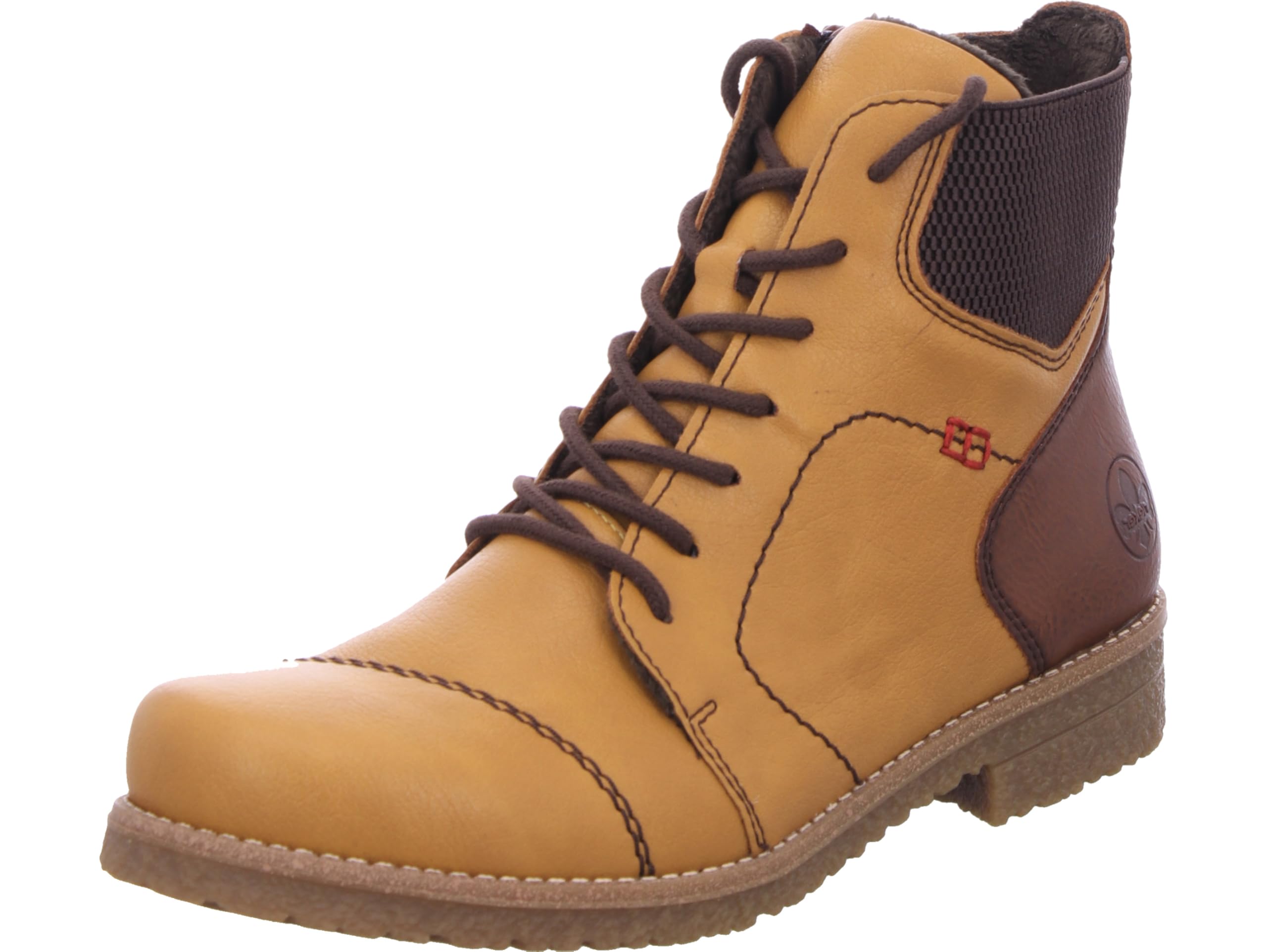 Rieker 73522-45 Schnürstiefel Synthetik Damen in grau