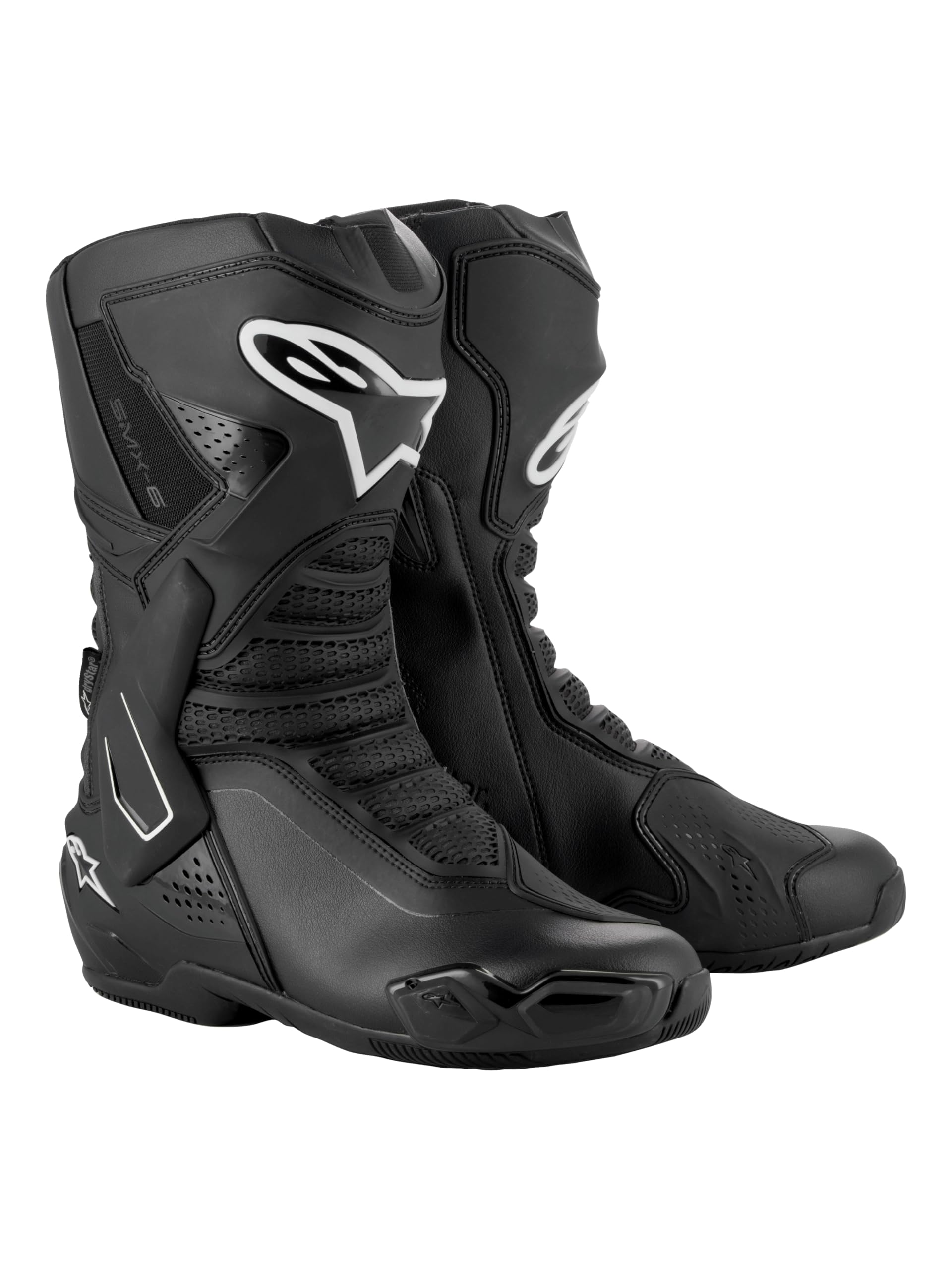 Alpinestars SMX-6 Drystar® v3 Bottes de moto imperméables, schwarz/weiß, 43