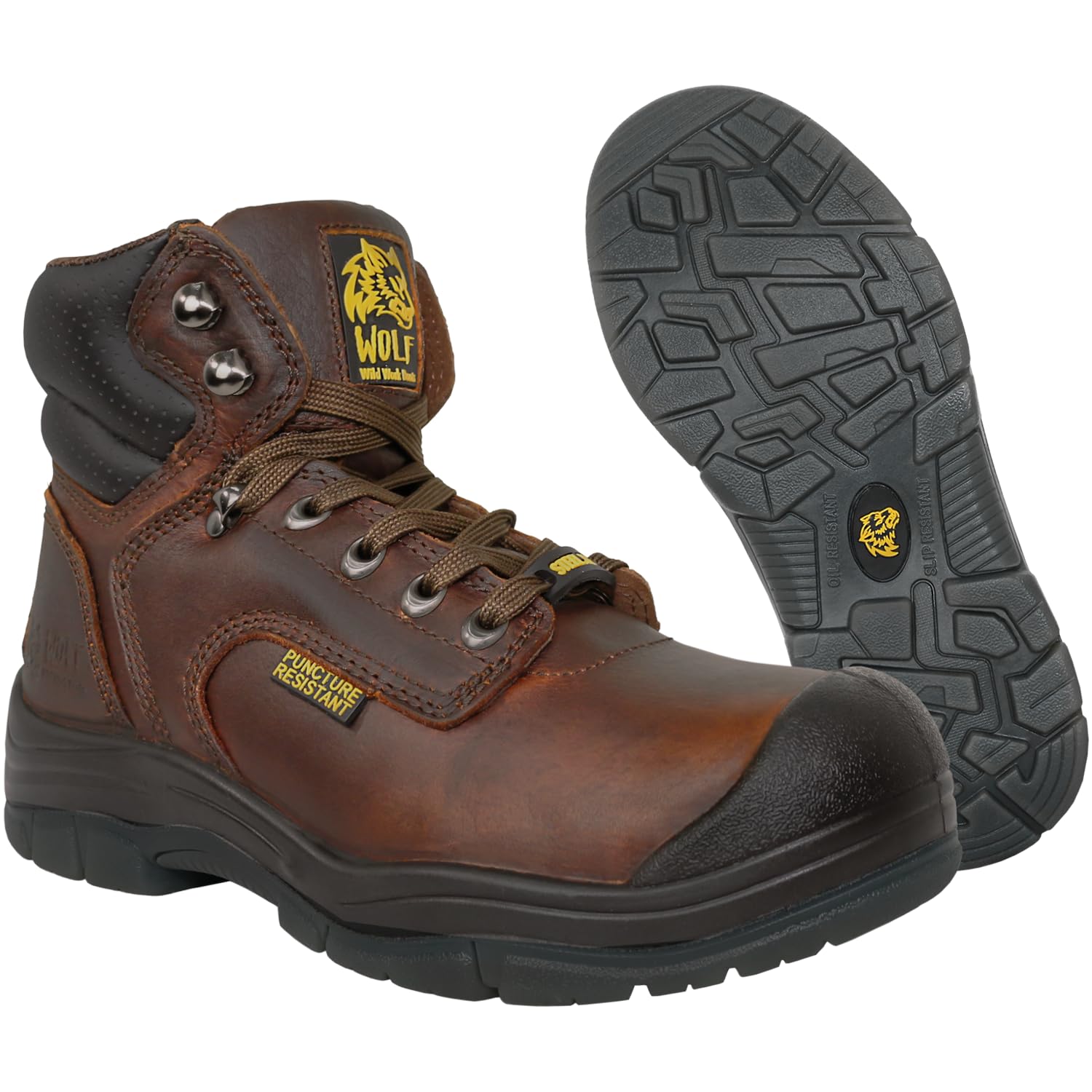 Work Boots Electrical Resistant Shoes Wolf Work Boots For Men