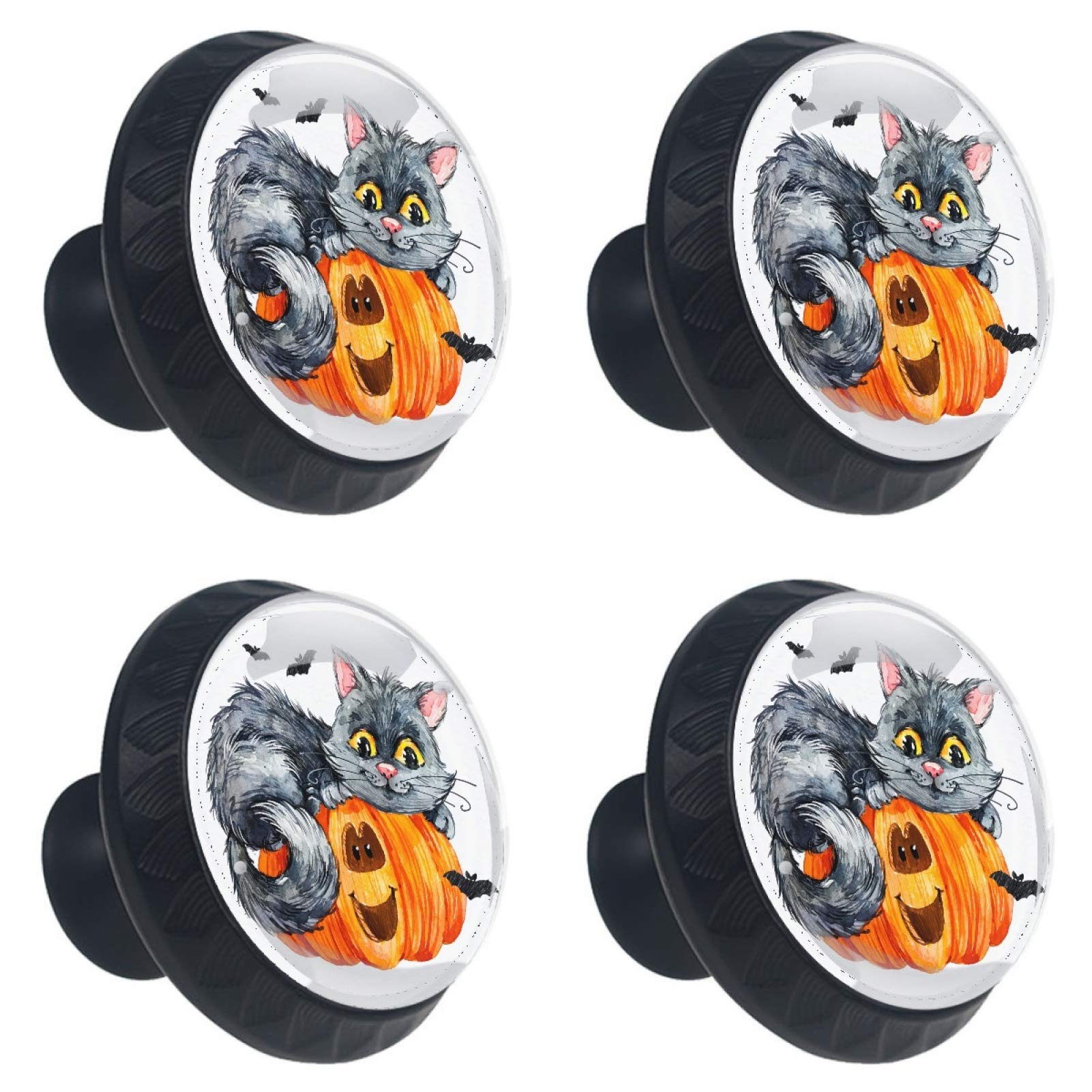 Boutons de tiroir en verre citrouille : réparez et modernisez facilement vos armoires 30mm