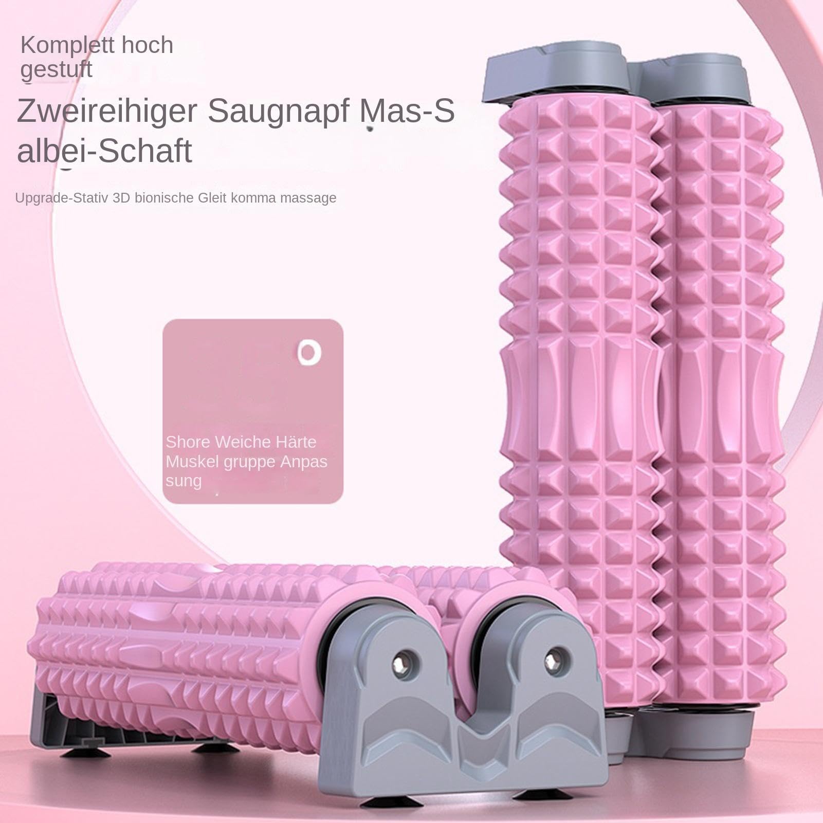 Yoga stoffrolle Trainingsgerät für die Muskulatur | Faszienrolle aus hochdichtem für das Fitnessstudio, Yoga, Zuhause, das Büro, Fitness, Pilates, Rücken, Oberschenkel, Beine,