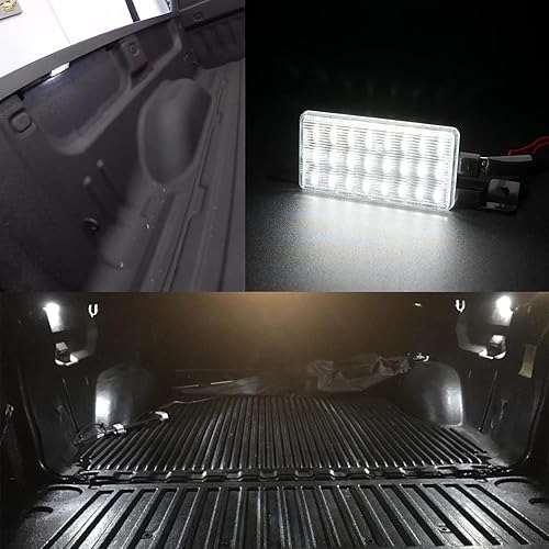 Miniatura 8 de NSLUMO Luces LED para caja de camioneta compatibles con camioneta Chevy Silverado GMC Sierra 1500 2500HD 3500HD 2014-2019, 6000K 24-SMD Kit de luces