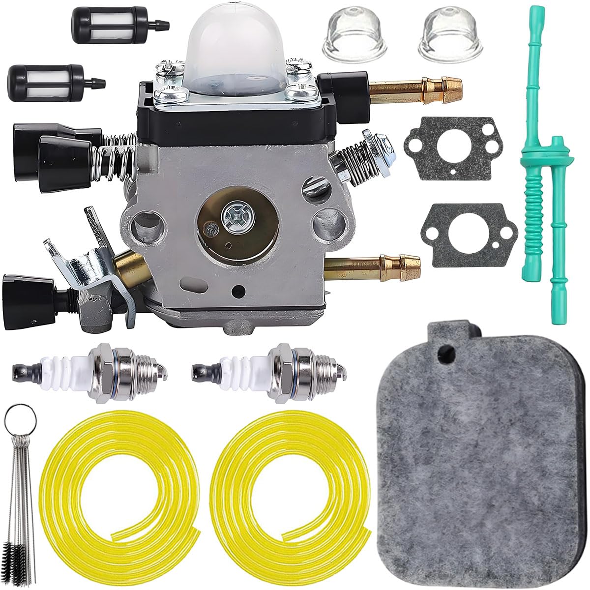 C1Q-S68G SH85 Vergaser für Stihl BG55 BG85 BG45 BG46 BG65 SH55C SH55Z SH85C SH85DZ SH85Z BG46DZ BG46Z BG55Z Hand Laubbläser Ersatzteil 42291200606 C1Q-S64 C1Q-S68 mit Luftfilter