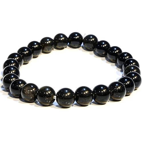 Gemstone Bead Bracelet Healing Crystal Bracelet for Women and Men Black Tourmaline 8mm Round Beaded Bracelets Unisex Stretchy Gemstone Bracelet Gemstone Bead Bracelet Healing Crystal Bracelet for Women and Men Black Tourmaline 8mm Round Beaded Bracelets Unisex Stretchy Gemstone Bracelet