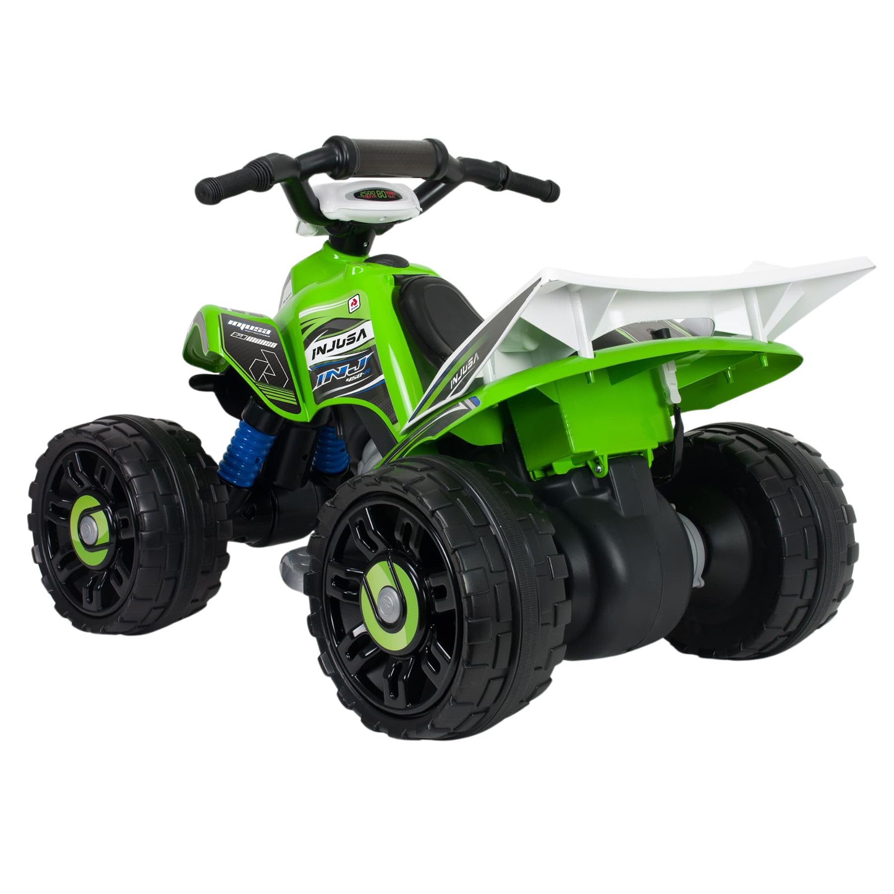 Moto Eléctrica Niños 2 Años 3 Años 4 Años ATV Blaster 12V – Quad a Batería para Niños con Marcha Atrás - Pedal Acelerador - 6 km/h - Freno Eléctrico – INJUSA