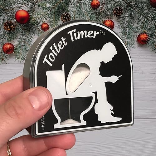 Miniatura 9 de Katamco The Original Toilet Timer (Classic), As Seen on Shark Tank. Funny Stocking Stuffer for Men, Husband, Dad, Son, Boyfriend.