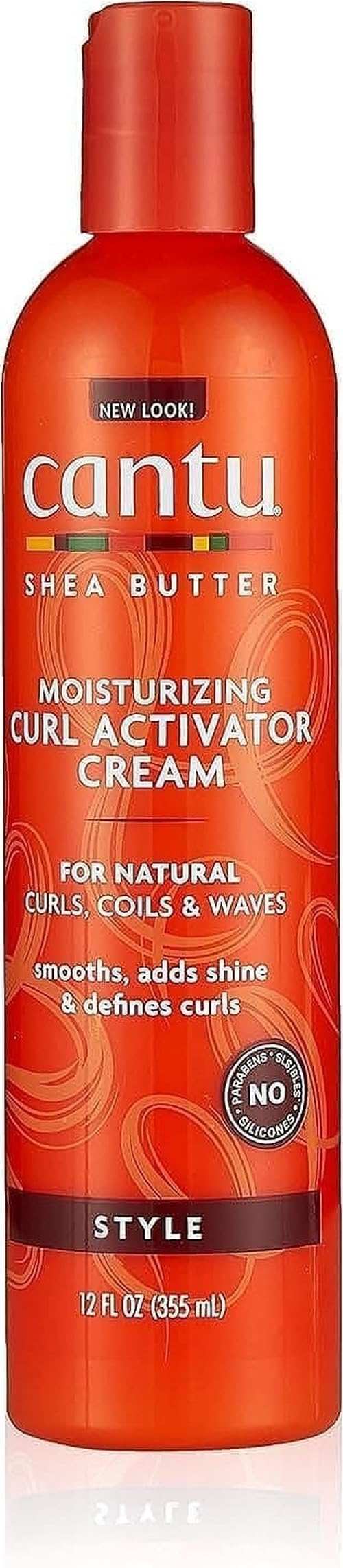 Cantu ナチュラルヘア用シアバター、モイスチャライジング カールアクティベータークリーム、355ml (12液量オンス) CTU01000