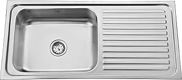 SILVER LINE Stainless Steel Grade 304 Kitchen Sink (Size 45