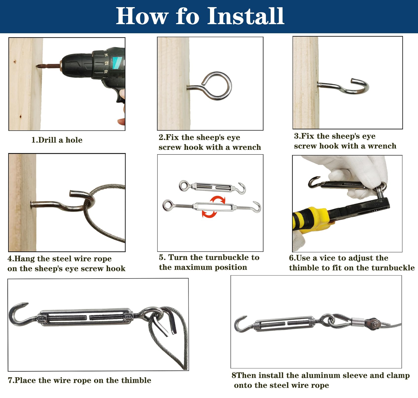 how to tie a knot in vinyl coated wire