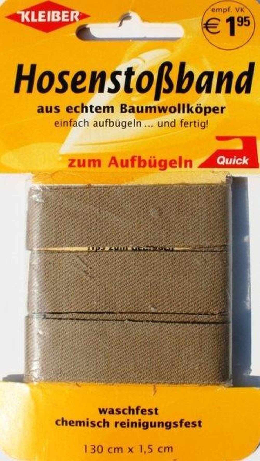 Kleiber Trouser Liner Tape, Beige