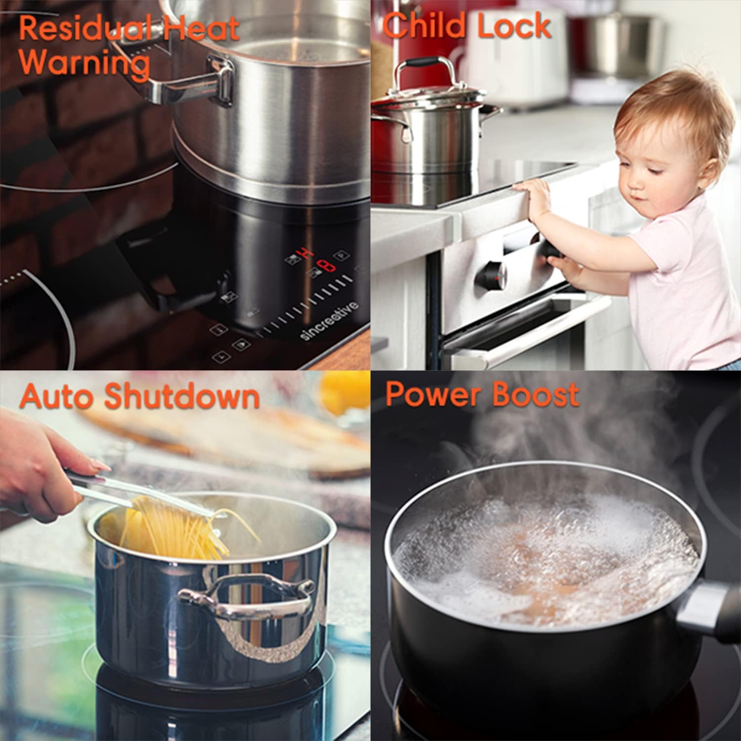 New Deal 30 Inch Induction Cooktop, Electric Cooktop with 4 Burners Drop-in Electric Stove Top 240V Smoothtop Ceramic Glass Induction Burner with Timer, Kid Safety Lock, 9 Heating Level, ETL & FCC Certificated Get Popular Offer 30 Inch Induction Cooktop, Electric Cooktop with 4 Burners Drop-in Electric Stove Top 240V Smoothtop Ceramic Glass Induction Burner with Timer, Kid Safety Lock, 9 Heating Level, ETL & FCC Certificated