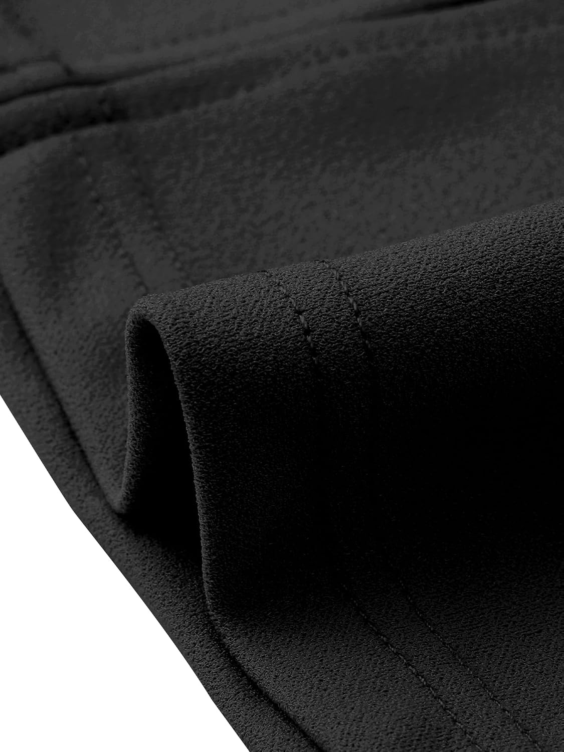 Allegra K Work Dress for Women 3/4 Sleeve Boat Neck Back Slit Business Casual Elegant Dresses with Belt