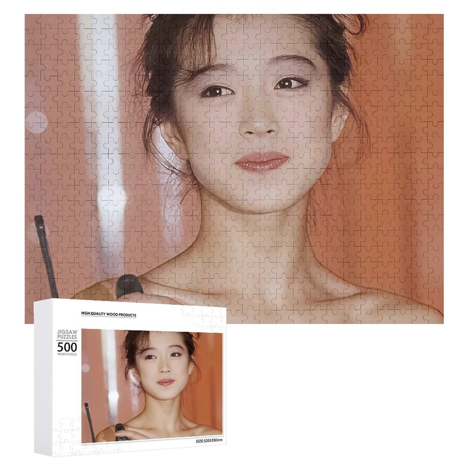 Amazon.co.jp: 中森明菜 ジグソーパズル 木製で環境にやさしく 無臭 