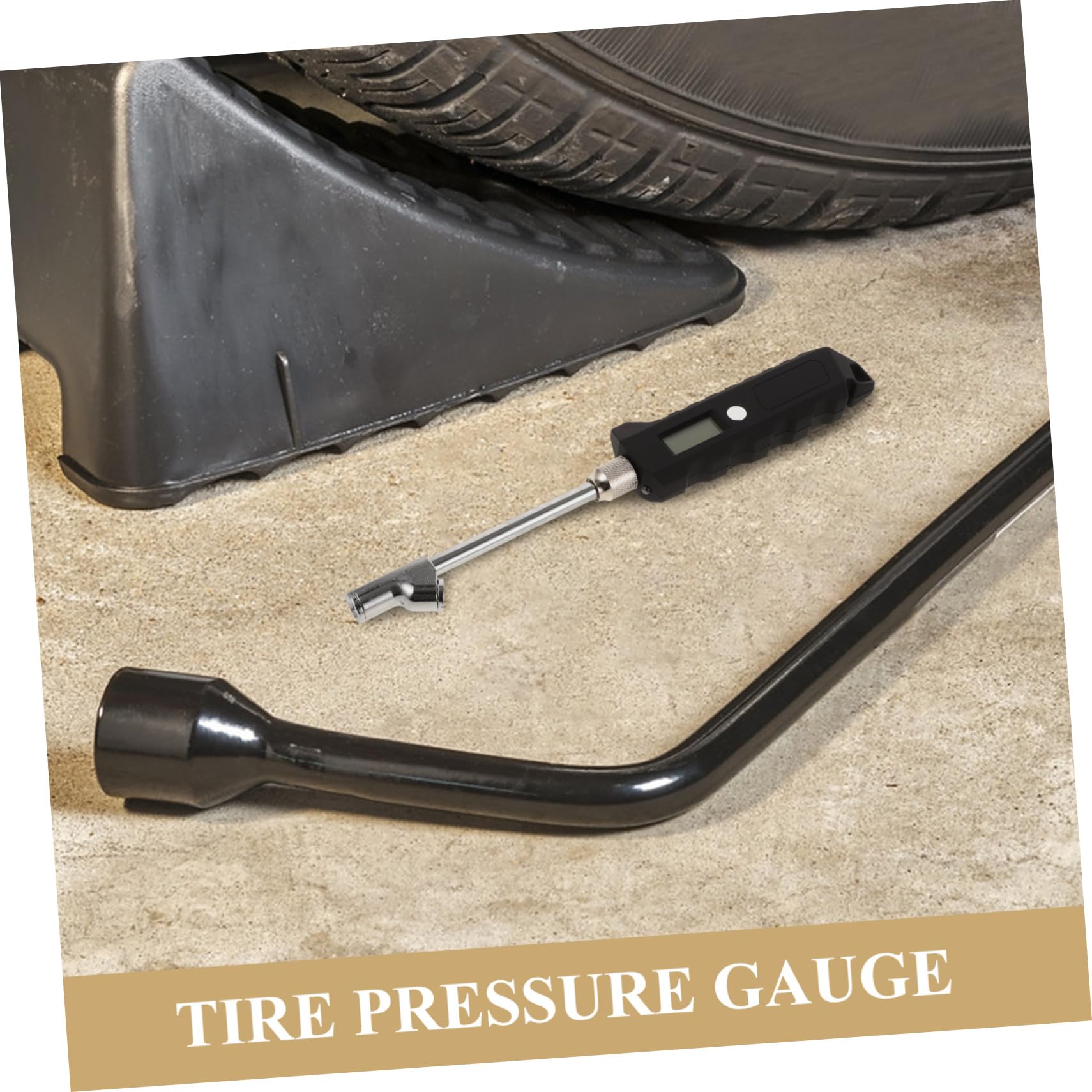 Cabilock Manomètre De Pression Des Pneus Pour Voitures Accessoires Pour Camions Manomètre Numérique Pour Poids Lourds Outil De Mesure De Pneus Affichage Clair