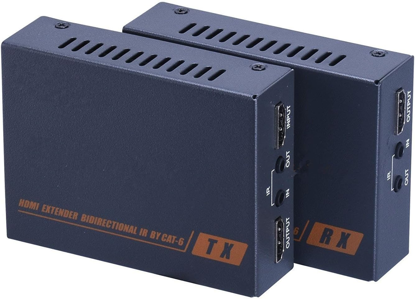 Colink-Tech-CLK215-200ft/60m HDMI Extender Over Cat6/6a/7 Ethernet Cable with IR and Loop-Out for Local Display Supports 1080P, Deep Color, EDID,3D - Supports 20~60KHz Frequency IR Remote Control