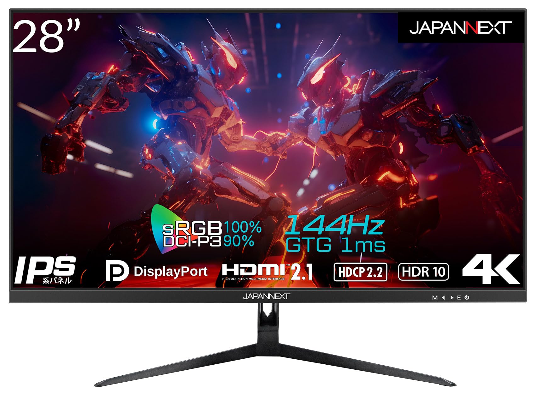 Amazon.co.jp: JAPANNEXT 28インチ ゲーミングモニター 144Hz 1ms 4K  