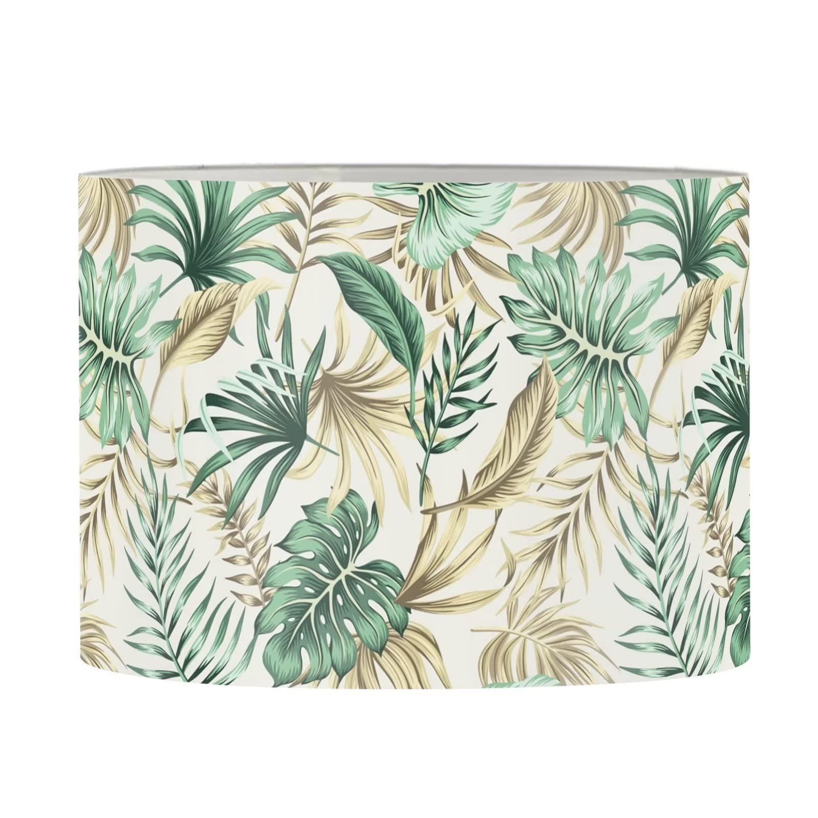 Grand Abat-jour Poceacles UNO – 43x43x26 Cm, Plastique Imprimé Marbre Turquoise, Pour Douille E27/E26