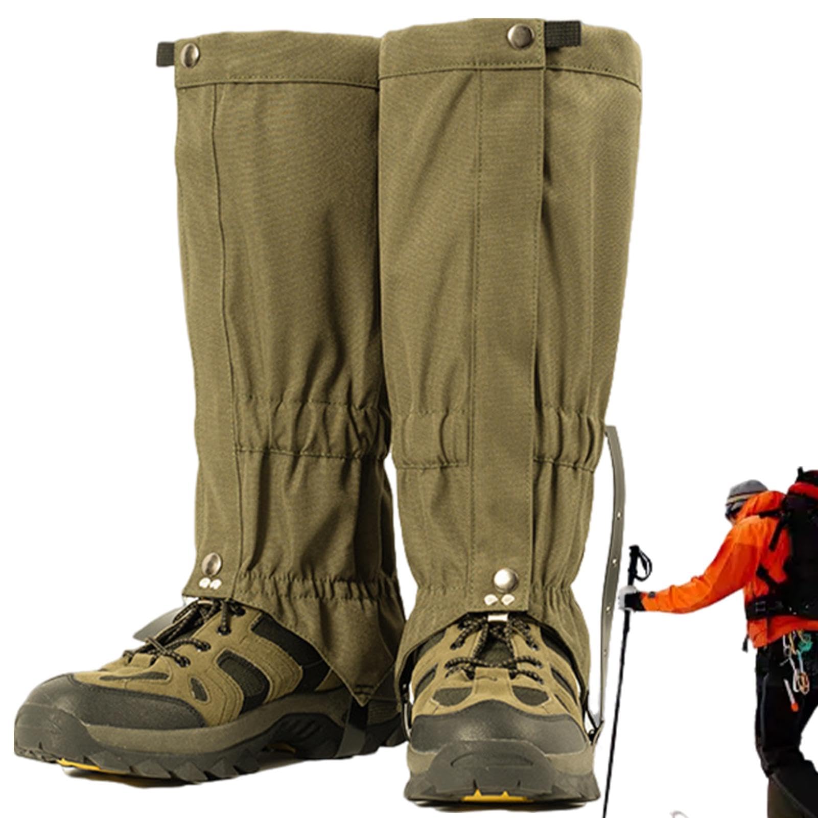 Guêtres de neige pour la randonnée, la chasse, l'alpinisme, la neige, le travail