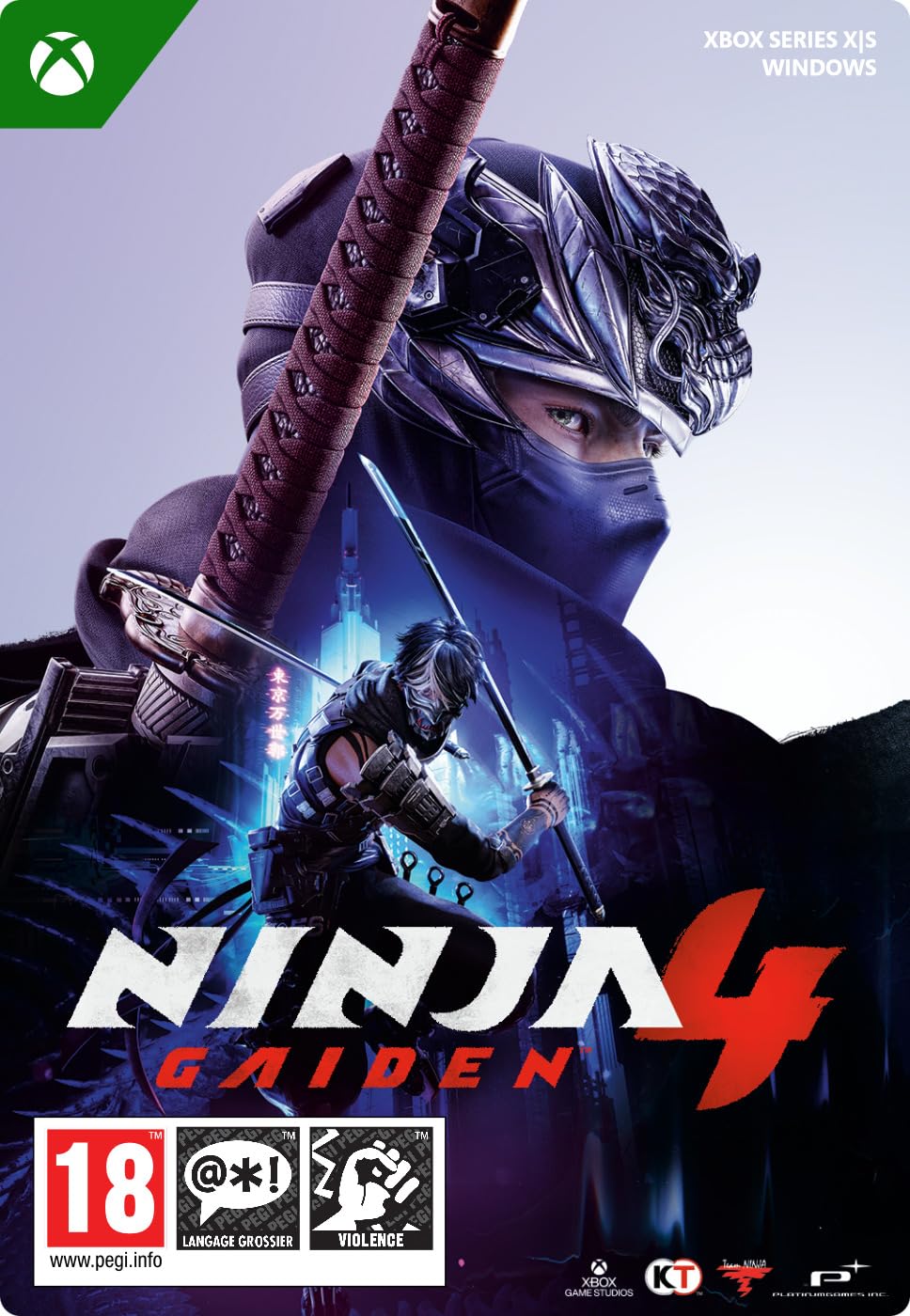 NINJA GAIDEN 4 Xbox Series X S combat fluide 60fps code de téléchargement