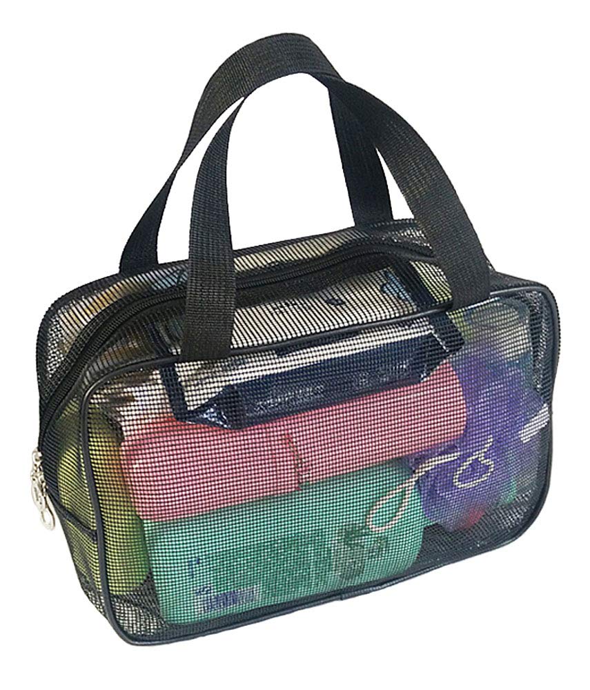 Racheljp Mesh Shower Caddy Tote Protable Toiletry Bag for Bathroom Camp College Dorm