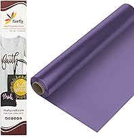 Vista 66 de Firefly Craft - Lámina de vinilo elástico para transferencia de calor, HTV metálico, para planchar para usar con Cricut y Silhouette, para prensa