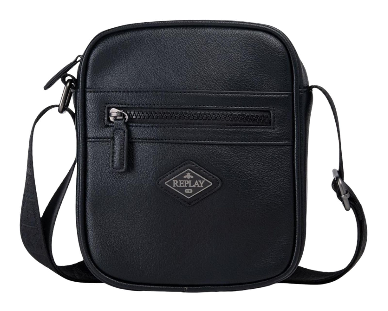 Replay Men Fm3799 Shoulder Bag, 0098 Black, Einheitsgröße