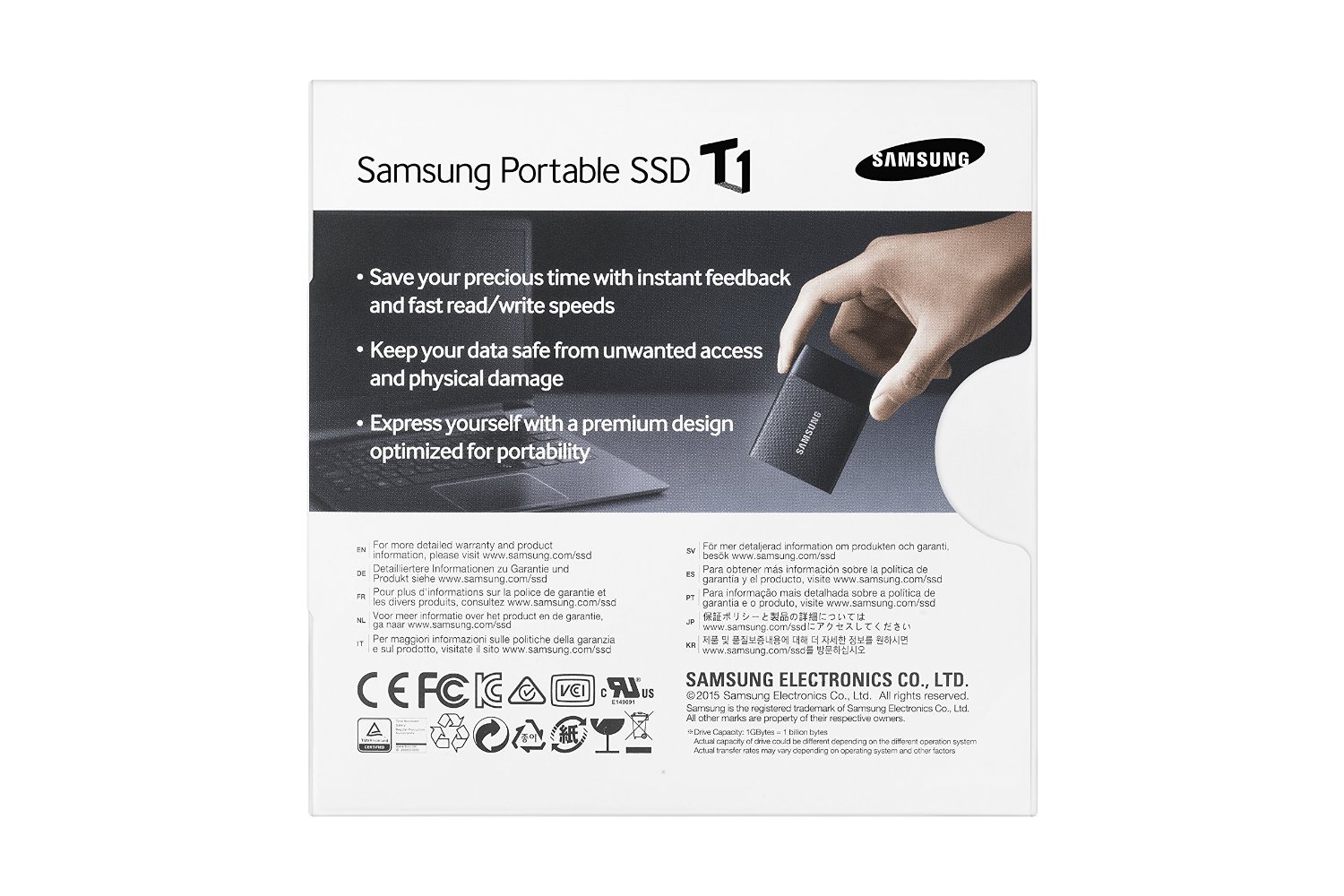 Amazon.com: [DISCONTINUED] Samsung T1 Portable 500GB USB 3.0 