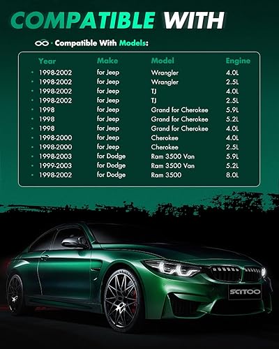 Vista 960 de SCITOO 1 bobinas de encendido con 4 bujías de iridio para Chevrolet 2011-2015 Cruze 1.4L 2016 Cruze Limited 1.4L 2012-2020 Sonic 1.4L 2013-2021 Trax