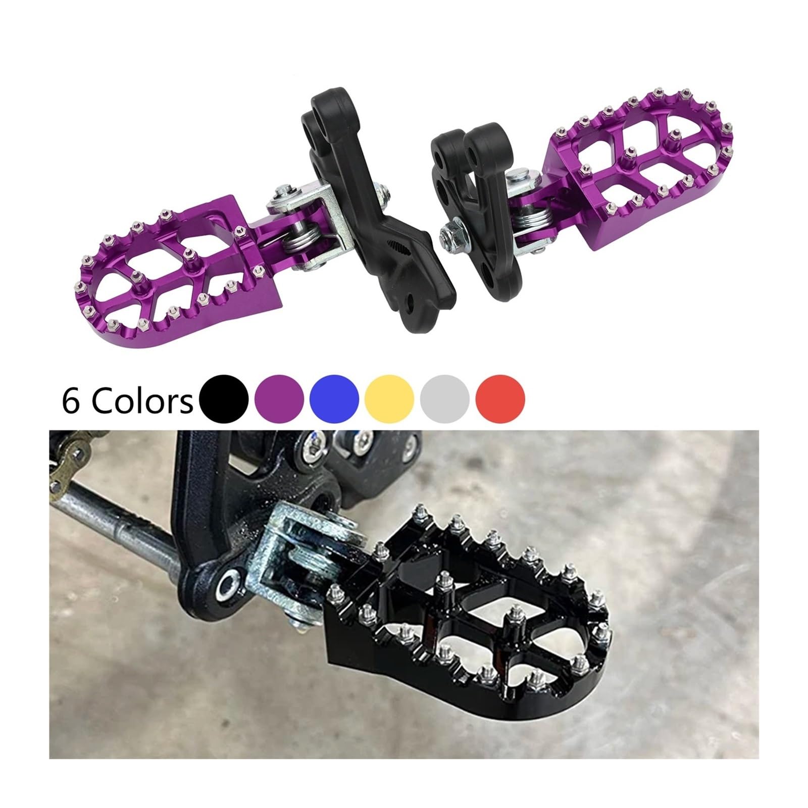 Repose-pieds Moto Antidérapant En Aluminium Pour Sur-Ron Light Bee X/S Et Talaria