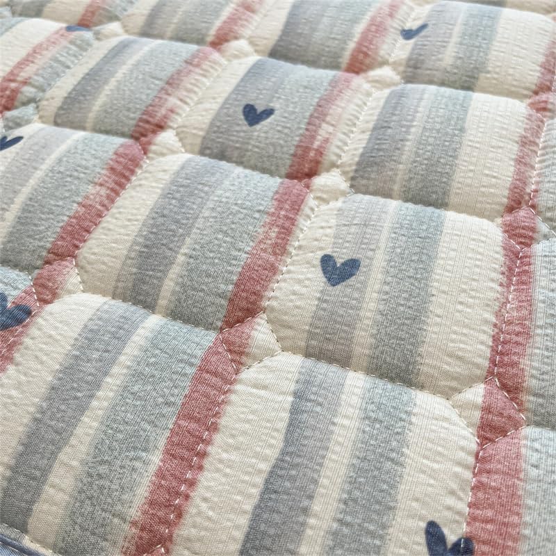 Waterproof Mattress Protector - Quilted Fitted Waterproof Mattress Pad Topper with 8-11 Inches Deep Pocket, Noiseless Bed Cover Padded, Machine Washable (07,Full 54"x75")