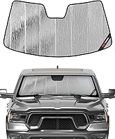 Vista 9 de Parasol de Parabrisas para Dodge Ram 1500 2002-2008 Protección Solar para Ventana Delantera - Salvaguarda