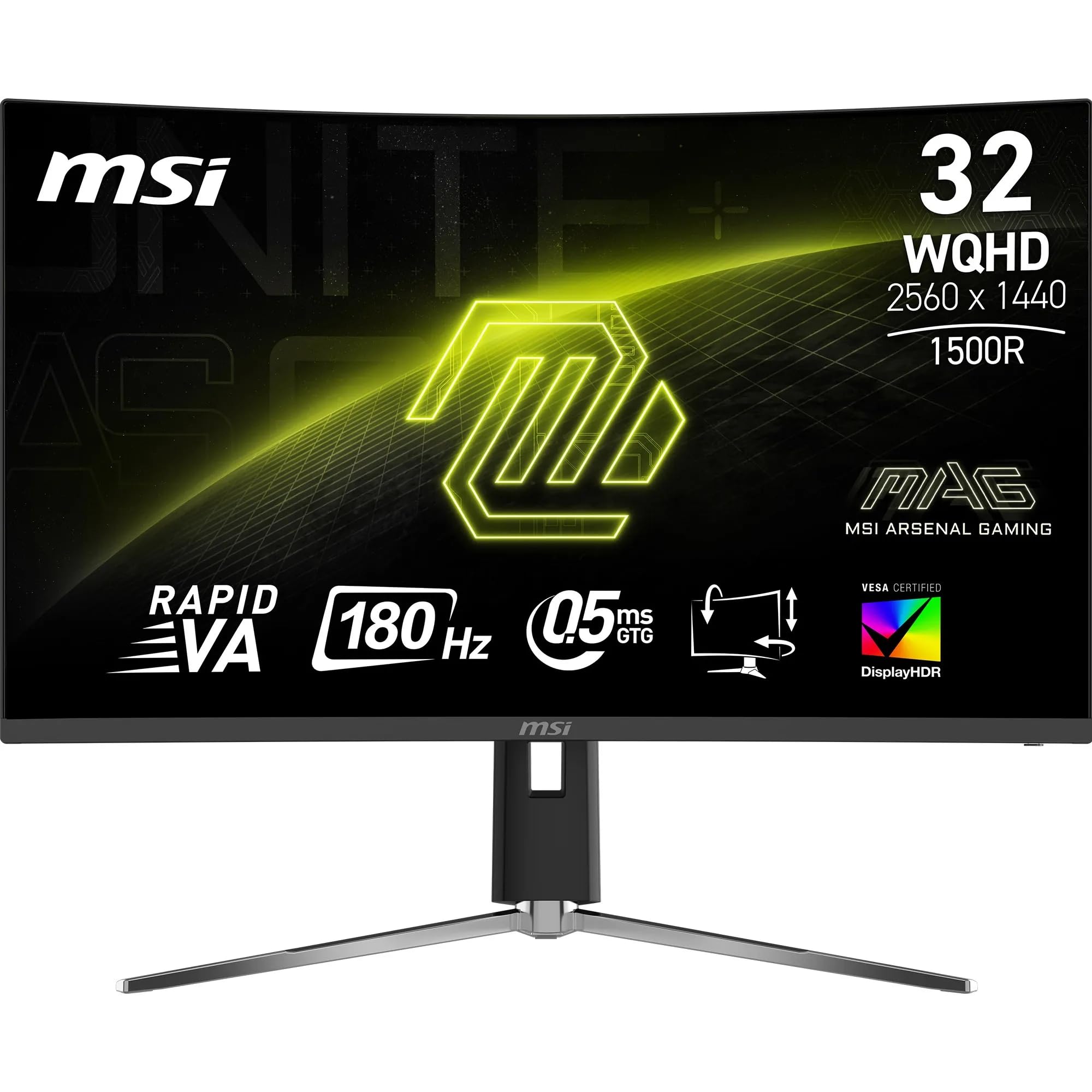 MSI MAG 32CQ6PF Écran Gaming Incurvé 32