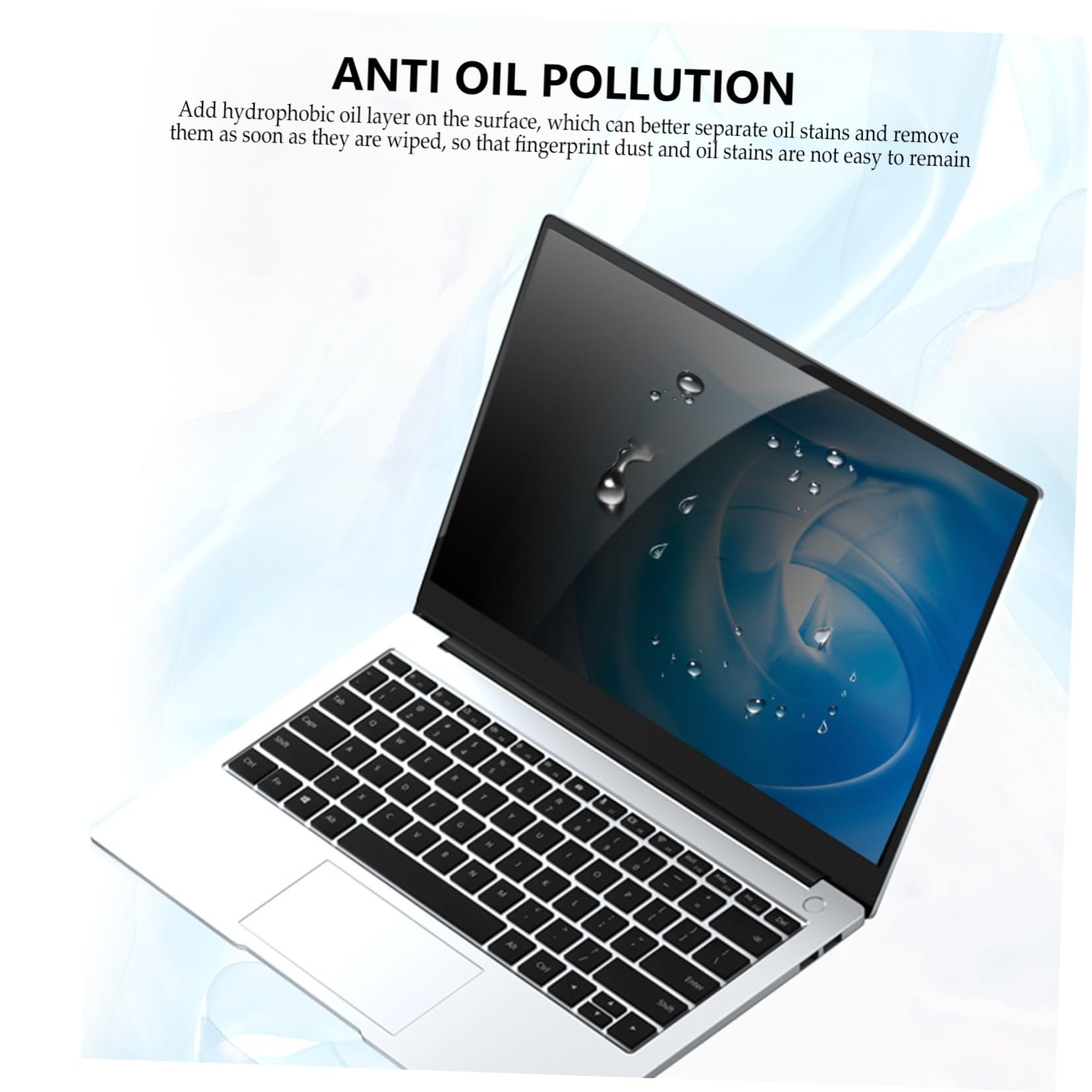 Operitacx Pellicola Privacy per Computer Portatile Filtro Anti-sbirciatina Pellicola Protettiva per Schermo Accessori per Notebook